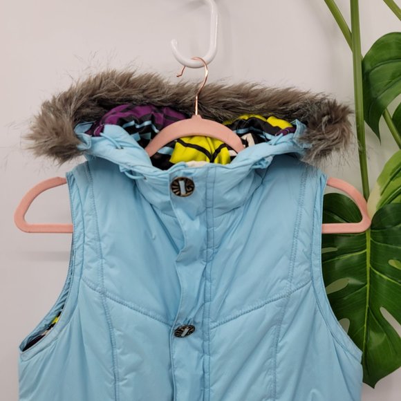 Burton Dry Ride Hooded Puffer Vest - Picture 2 of 14